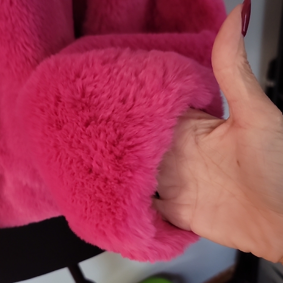 Forever 21 Pink Teddy Jacket - Picture 6 of 9